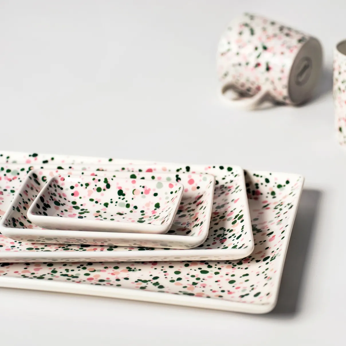 Best IITTALA A7 lautanen 7x10cm Helle pinkki-vihreä Helle pinkki-vihreä