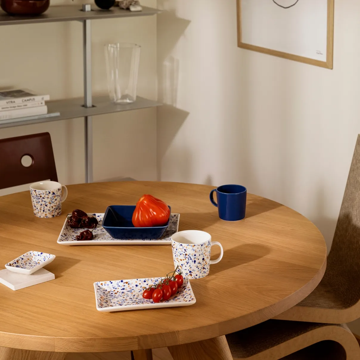 Hot IITTALA A5 lautanen 15x21cm Helle Sini-ruskea