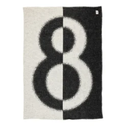 Hot IITTALA Huopa 130x180cm luonnonvalkoinen-musta Ecru-musta