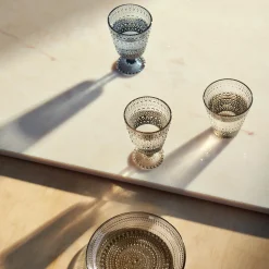 New IITTALA Jalkalasi 26cl 2kpl Pellava