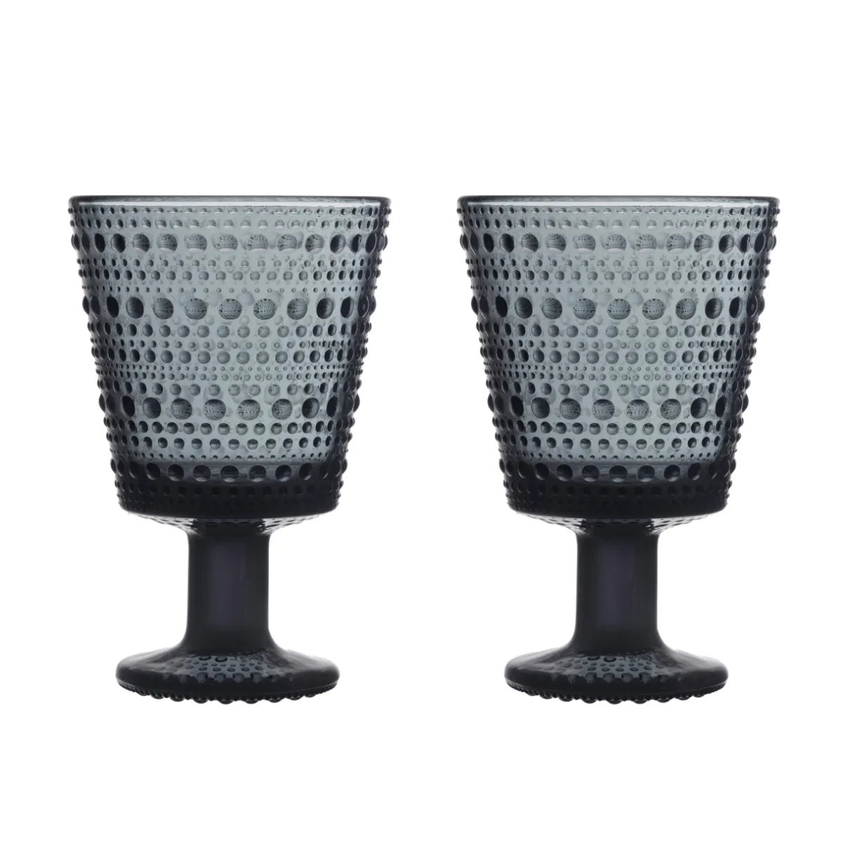 IITTALA Jalkalasi 26cl 2 kpl Tummanharmaa