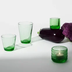 IITTALA Juomalasi 21cl omenanvihreä 2kpl Omenanvihreä