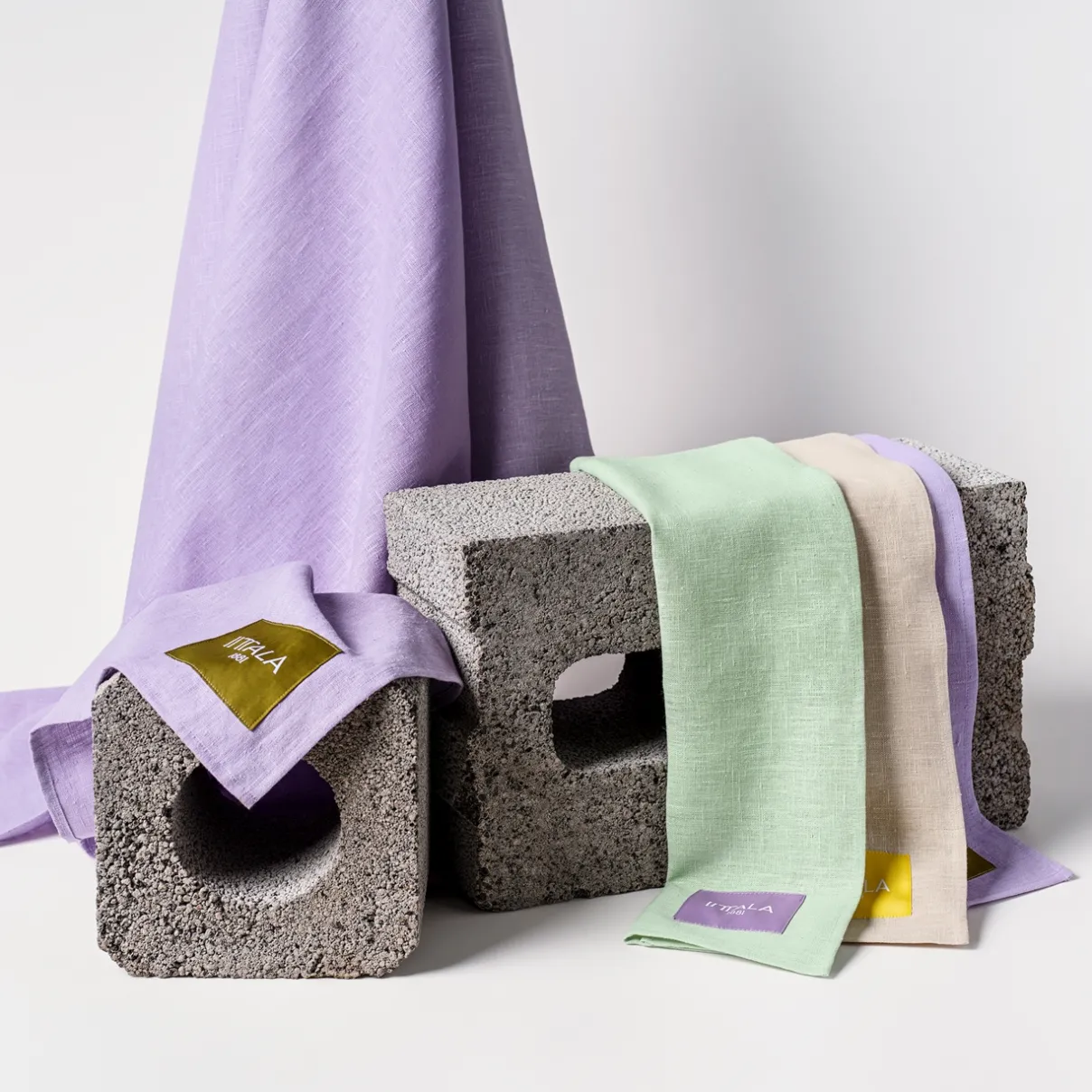 Hot IITTALA Keittiöpyyhe 47x65cm Lila-oliivi