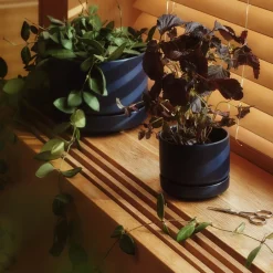 New IITTALA Kukkaruukku SN 19cm matta sininen