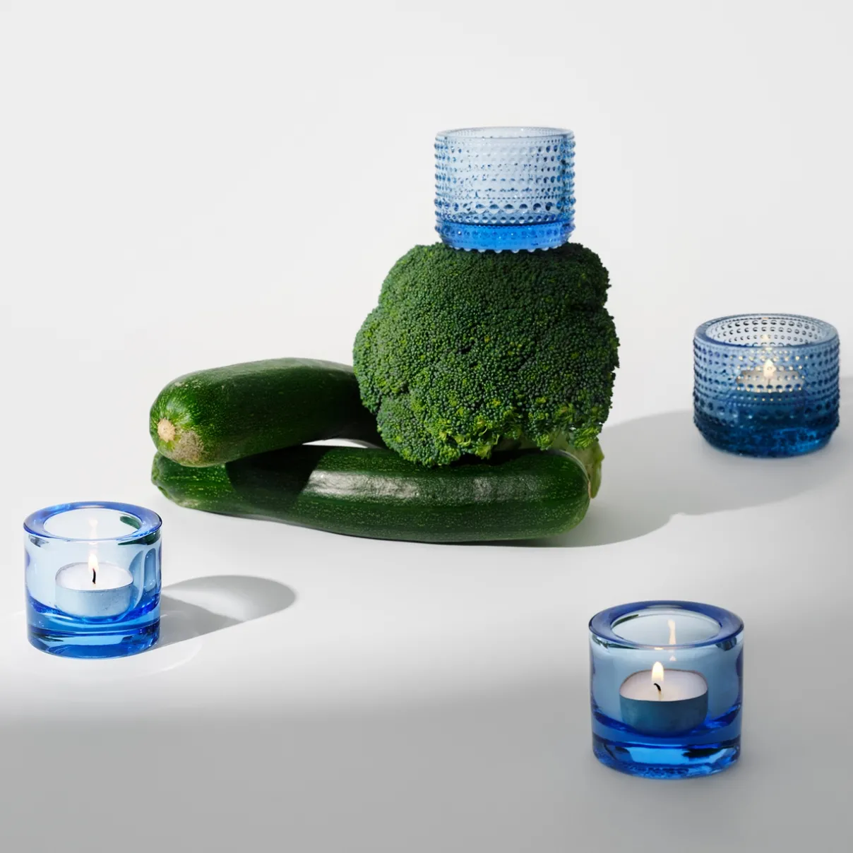 Outlet IITTALA Kynttilälyhty 60mm Vedensininen