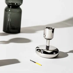 Online IITTALA Kynttilänjalka 107mm teräs Teräs