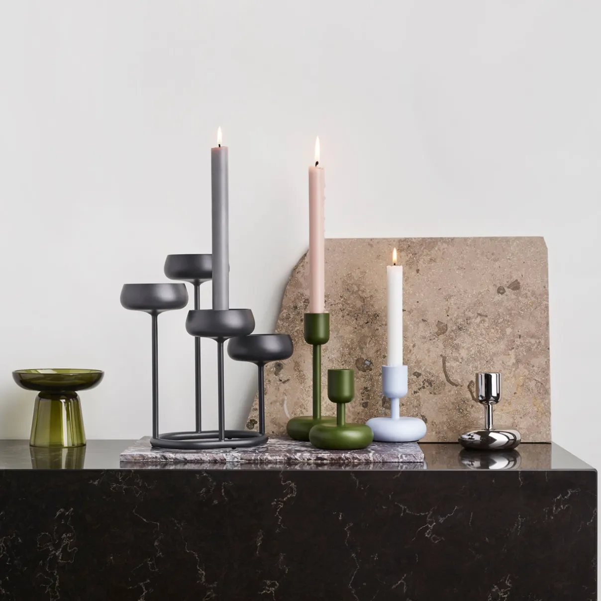 Online IITTALA Kynttilänjalka 107mm teräs Teräs