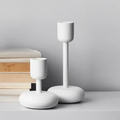 Best IITTALA Kynttilänjalka valkoinen 107+183mm 2-kpl