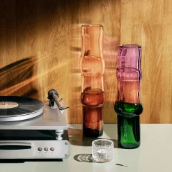 New IITTALA Maljakko 90x450mm lohenpunainen-vaaleanpunainen-aavikko