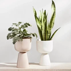 Hot IITTALA Ruukku jalallinen S korkea Beige