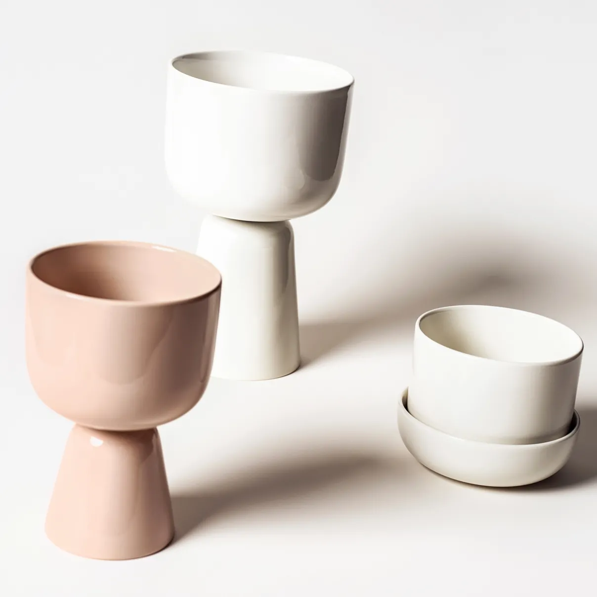New IITTALA Ruukku jalallinen S Beige