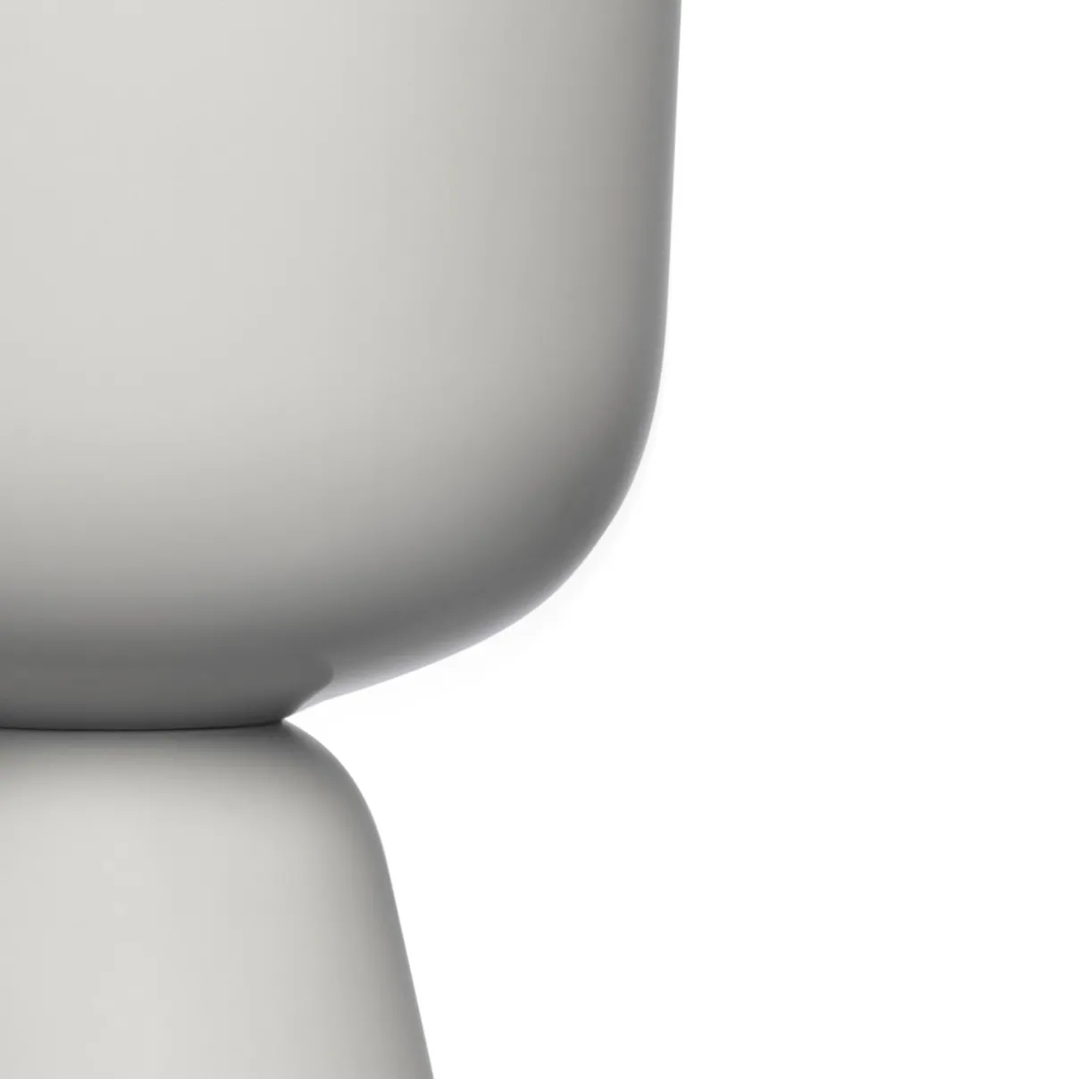 Sale IITTALA Ruukku vaalean harmaa jalallinen XS Vaaleanharmaa