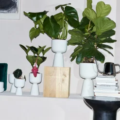 Discount IITTALA Ruukku valkoinen jalallinen M