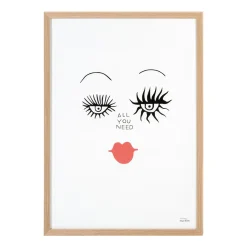 New IITTALA Taidejuliste 50x70cm All you need