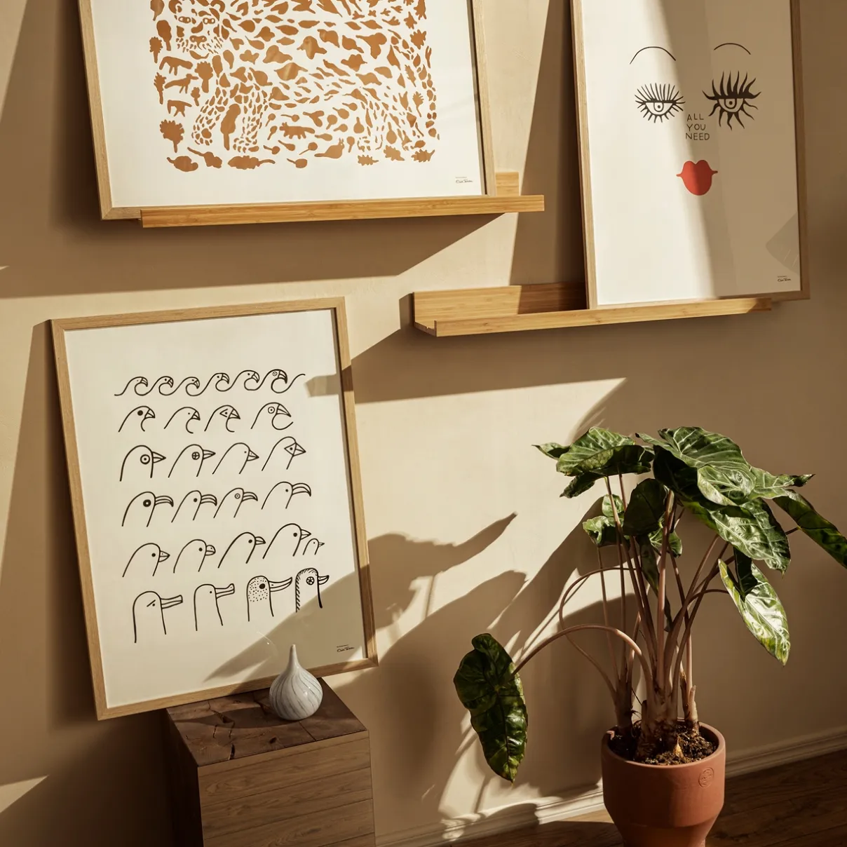 New IITTALA Taidejuliste 50x70cm All you need