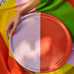 Outlet IITTALA Tarjotin 35cm 2-väri pinkki-punainen