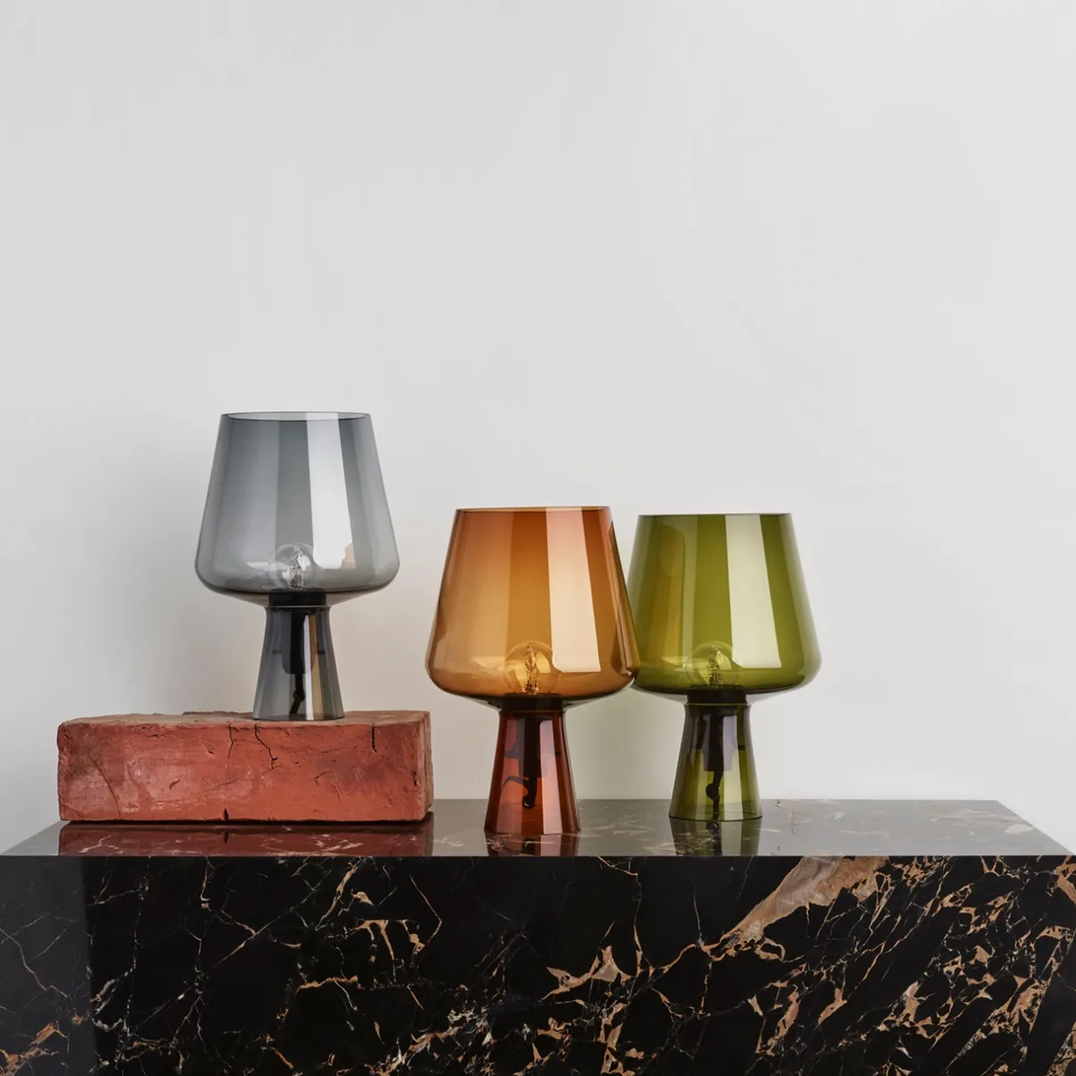 Clearance IITTALA Valaisin 240x165mm sammaleenvihreä Sammaleenvihreä